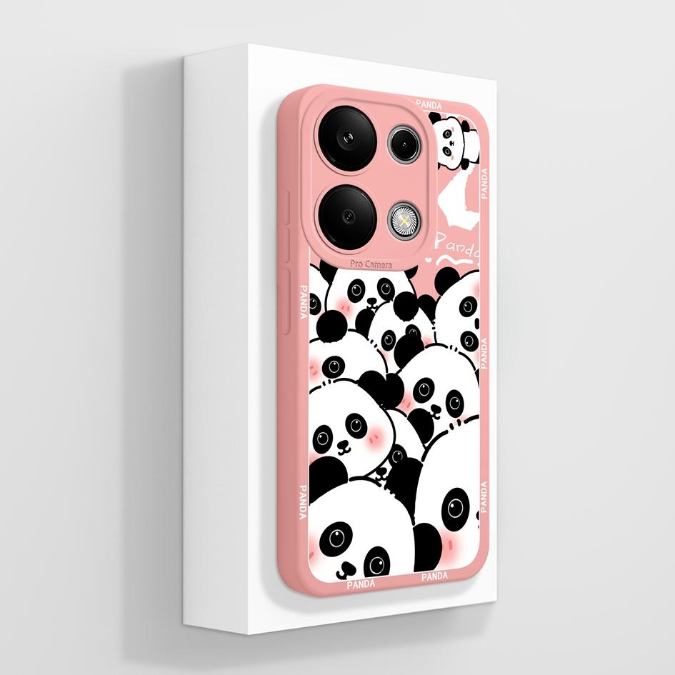 Phone Bags For Redmi Note 13 14 Pro Plus 4G 5G Note14pro+ Covers Cute Creative Puppy Soft Liquid Silicone Durable Anti Slip Cases Compatible For Redmi