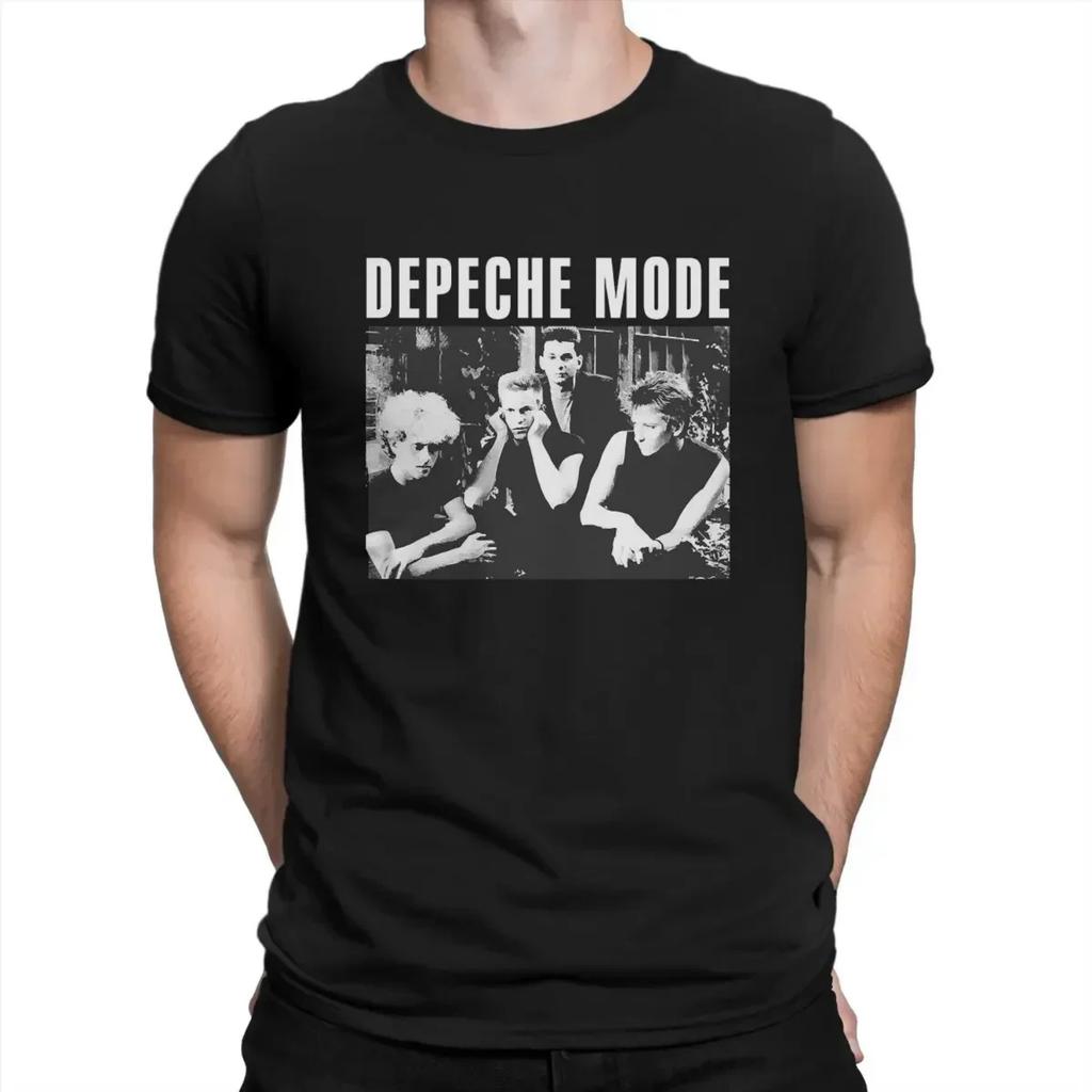 Cool Mode Short Sleeve Tees 4XL 5XL Clothes Funny Rock Music T-Shirts Men Round Neck Cotton T Shirts