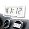 Large Screen Car Clock Mini Digital Clocks Dashboard Self Adhesive Mini Clock Durable Dashboard Car Electronic Accessories