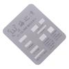 Universal For Ip 11 12 13 14 15 Pro Max Flex Screen Chip Steel Net Lcd Screen Display Ic Protection Bga Reballing Stencils