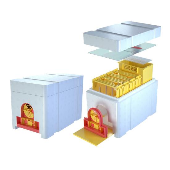 Queen Bee Mating Box Foam Queen Rearing Box Breeding Rearing Copulation Accessory Beekeeping Equipment for Beehive Bee Breeding