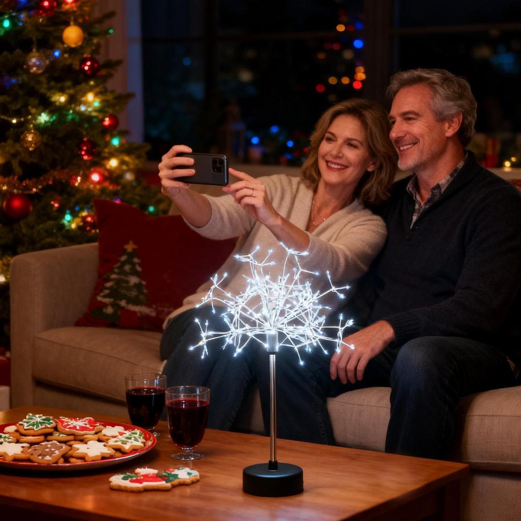 Branch Lights Bendable Copper Wire Ambient Glow Lamp Mini Table Lights For Friends Home Indoor Bedroom Table Shelf Cafe Outdoor