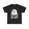 Это some Boo Sheet Забавная Хэллоуинская Футболка Плотный Хлопок