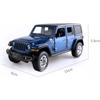 1/32 масштабная модель игрушечного автомобиля для Jeep Wrangler Rubicon, модель автомобиля из сплава, литая под давлением внедорожная игрушка со звуком и светом
