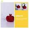 High Quality Pomegranate Transparent Flower Vase For Flowers Glass Vase Cachepot