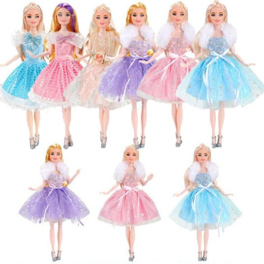 Модная Кукла Элегантная Вечерняя Одежда для 30см Куклы/для 1/6 BJD Кукол/для 11.5" Кукол DIY Аксессуары