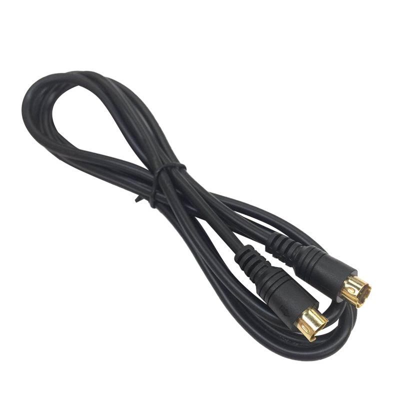 HD S-Video Cable Gold Plated MINI DIN 4PIN SVideo AV Audio Wire for Home Theater DSS receivers VCRs DVRs PVRs DVD Players Cable