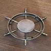 Ограниченный выпуск 15,24 см компаса с гравировкой Королевского флота и штурвалом корабля, коллекционная вещь