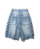 Intudeoseukeu Elias Cargo Shorts - Washed Blue