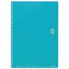 KOKUYO Note Soft Ring Note Dotted Ruled B5 Light Blue -SV301BT-LB Body Size: W183XD5XH252mm/Dotted Horizontal Ruled Line (36 Lines)/170g
