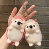 Корейский стиль милый ежик сумка подвеска пара тряпичная кукла мини плюшевая игрушка кукла брелок кулон для девочек брелок сумка кулон