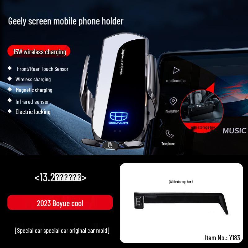 Крутой держатель для телефона в машину для Geely Boyue L, Emgrand S 4-го поколения, Xingrui Panda и MINI