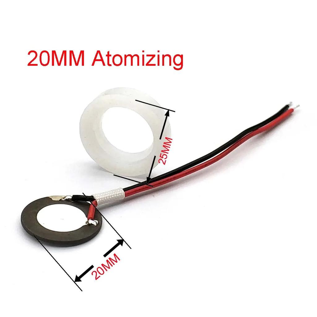 16mm 20mm 25mm Fogger Mist Maker Ultrasonic Atomization Film Plate Ceramic Disc Ring Sheet Atomizer Humidifier Accessories