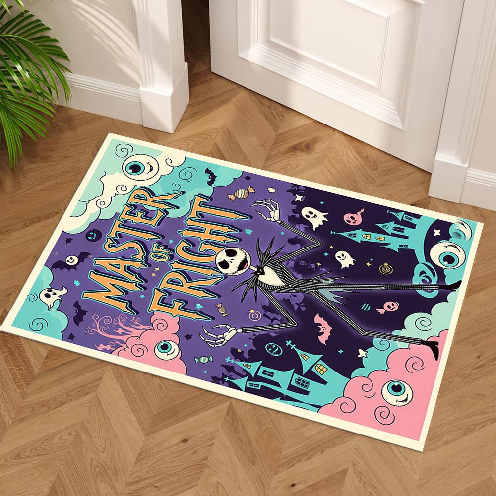 Jack Skellington Floor Rug Office Rug Suitable for Decorate room Dining Room Hallway Foyer Antislip Carpet Office home decor Spiritual Gift