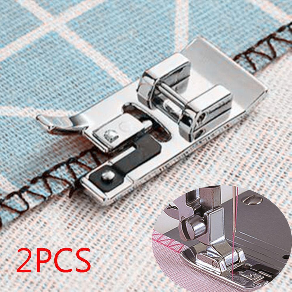 2PCS Multifunction Home Supplies Craft Presser Foot Sewing Machine Feet Sew Accessories Stitch Tool