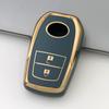 Car Key Cover Case for Toyota CHR Hilux Land Cruiser 200 Camry Corolla RAV4 Highlander Crown TPU 2 Button Fob Shell Protector