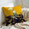 Cushion Cover  Linen  SkinFriendly Soft Decorative Case For Sofa Home Decor KWaii Anime UUsagi Yojimbo Pillow cover