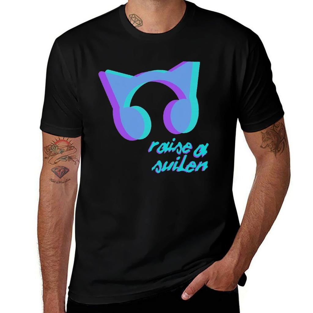 SUILEN shirts printed A Unisex RAISE luxury shirts t Tee Unisex Bandori quality t for Band brand TShirt high