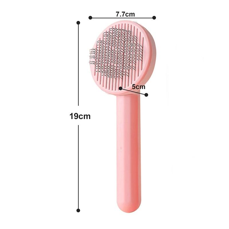 Pet Hair Remover Brush Cat Dogs Hair Comb Removes Comb Short Massager Pet Goods For Cats Dog Brush Accessories Supplies