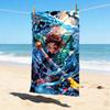 Water Warrior Stylish Digital Printing Beach Towel Quickdrying Absorbent Blanket For Beach Pool Gym Travel Christmas Gift C922211