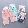 Baby Diaper Pants Training Pants Washable and Reusable Cotton High Waisted Diaper Pants