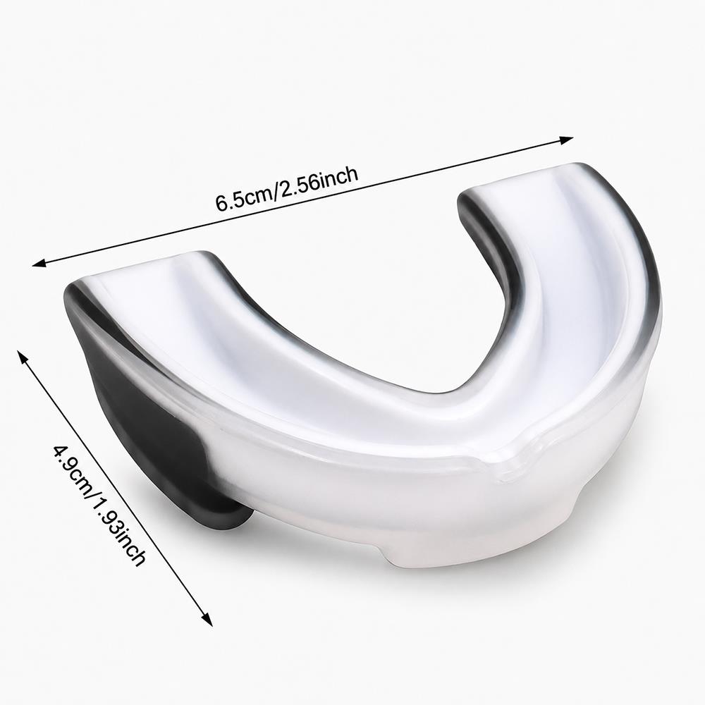 Adult Sports Mouth Guard Boxing Mouthguard MMA Muay Thai Karate Taekwondo Basketball Rugby Tooth Protector Training Pocket 3