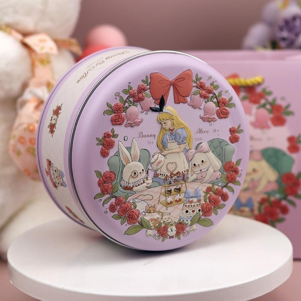 Коробка для хранения конфет с мультяшным узором, 3D-рельефная подарочная упаковка, упаковка для выпечки