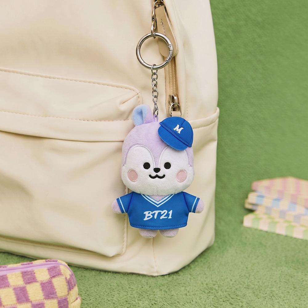 [[LINE FRIENDS] Брелок-пальчиковая кукла-бейсболист BT21