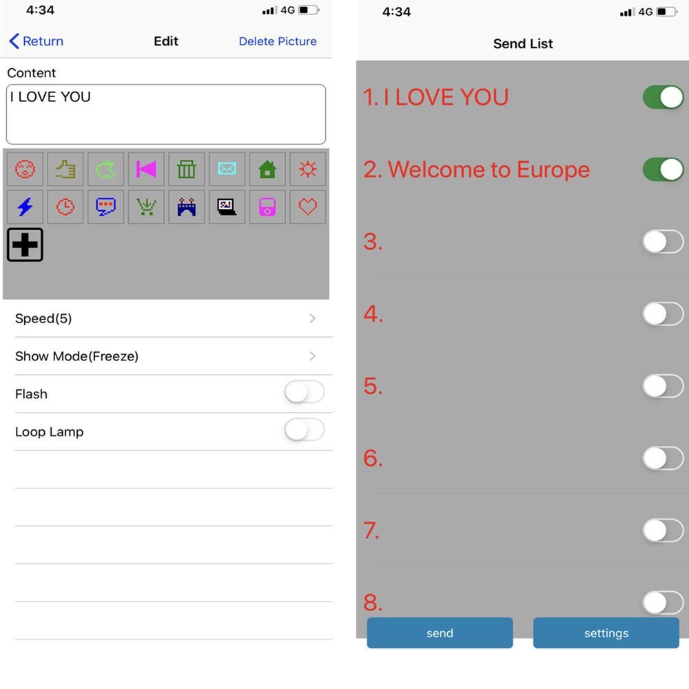 Доска объявлений с прокруткой Многоязычный цифровой светодиодный значок Светодиодный дисплей Светодиодная именной бирка Светодиодный значок имени
