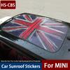 Наклейки на люк автомобиля для украшения крыши, полоса на крыше для BMW MINI Cooper Countryman F54 F55 F56 F60 R55 R56 R60 R61, автомобиль