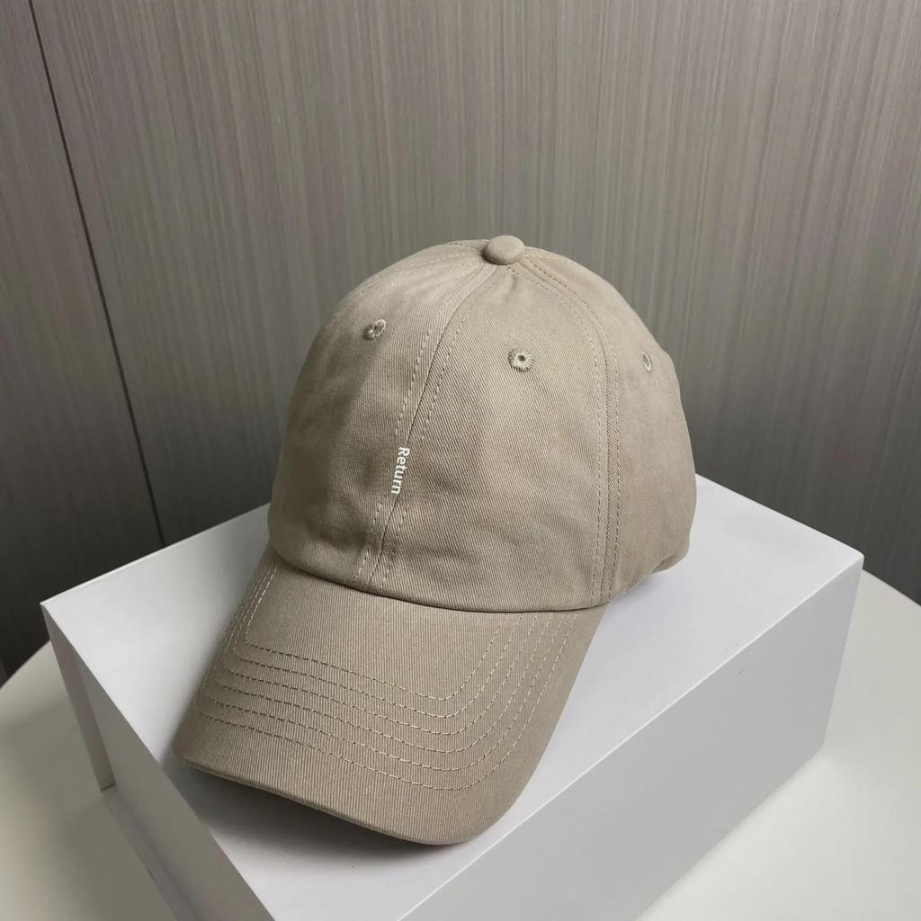 AC Tide New Smiley Face Baseball Cap - Korean Soft Top Duckbill Design, High Quality