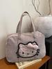 2025 Women's Kitty Shoulder Bag: Large Capacity Commuter Tote & Portable Handbag