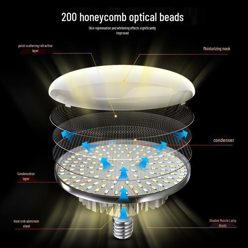 2200 Вт Сверхяркий сферический заполняющий свет для прямых эфиров о красоте, фотографии и студийной съемки одежды