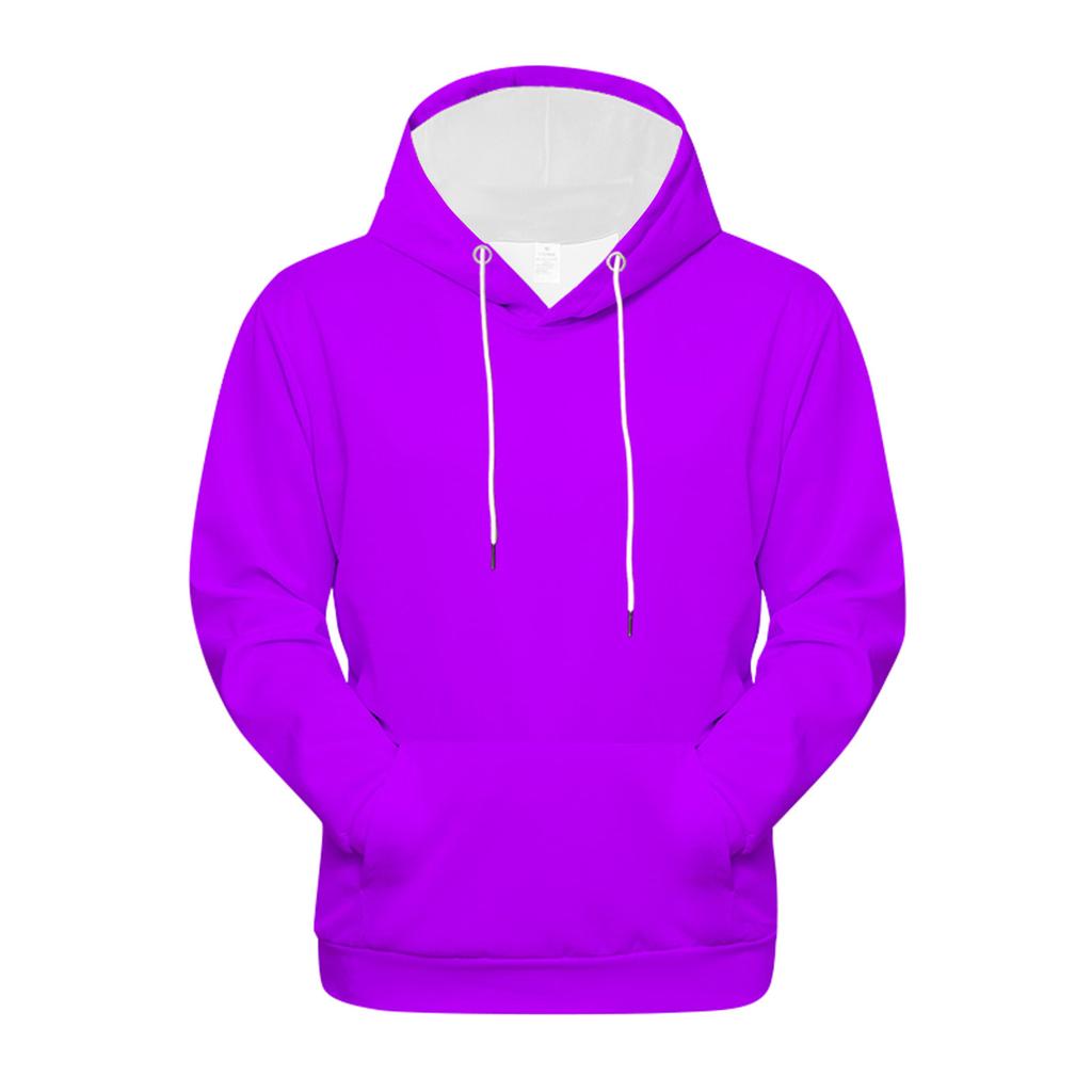 Модный свободный мужской и женский свитер с капюшоном с длинным рукавом и принтом