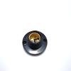 1/2/10Pcs E14 Screw Round Conversion Flat LED Lamp Holder 6A DIY Desktop Small Screw Led Lighting Head Base Socket Black