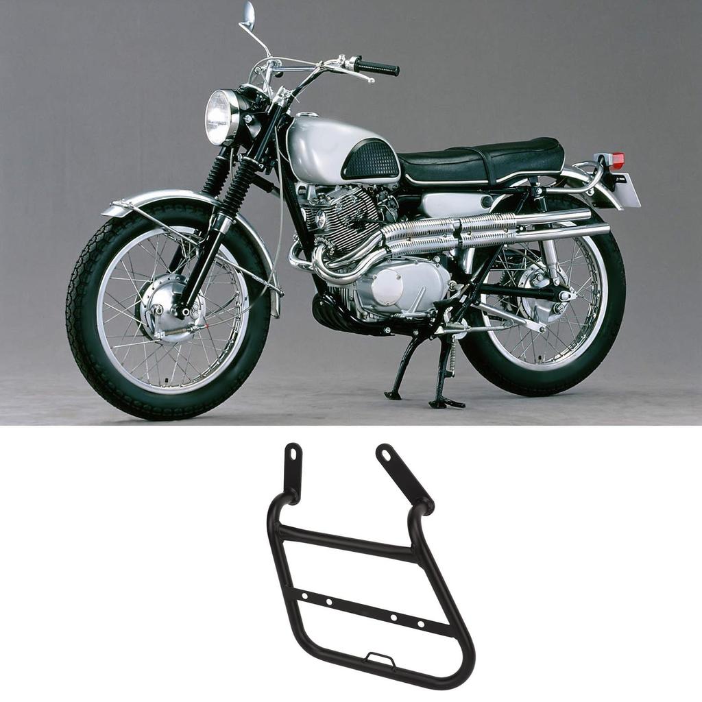 Motorcycle Left Side Saddlebag Side Luggage Carrier Support Rack for Honda CL250 CL300 Enhanced Storage Capacity Rack, High-Strength CL500,