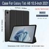 Чехол для Samsung Galaxy Tab A8 10,5 дюйма 2022 (SM-X200/X205/X207), Тонкий легкий чехол-подставка для планшета с функцией автоматического пробуждения/сна