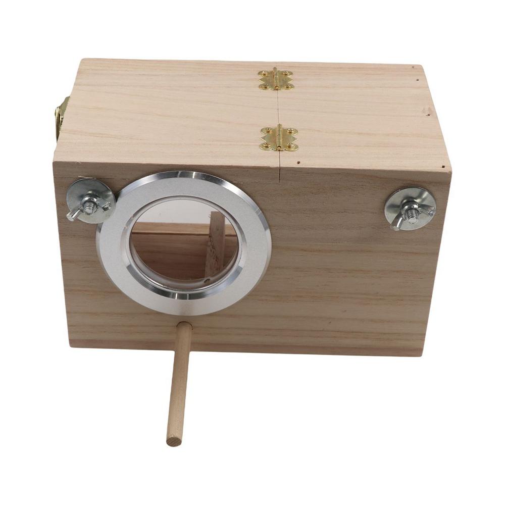 Акриловый/деревянный деревянный ящик для разведения попугаев, скворечник для попугаев, корелла, курица