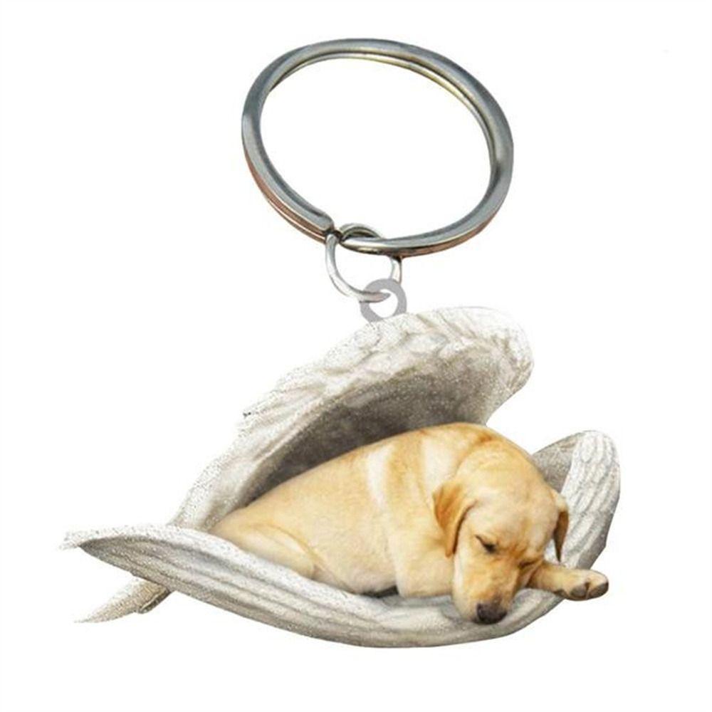 Pet Keychain Jewelry Gift Keyring For Women Car Keyring Dog Pendant Dog Key Chains Animal Keychain