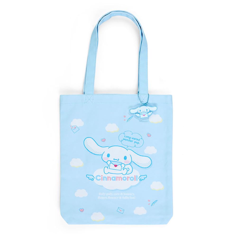 Sanrio Большая сумка Sanrio Cinnamoroll с буквенным принтом Cinnamon Cinnamoroll 37 x 32 x 5 см, персонаж SANRIO 123684 (САНРИО)