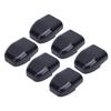 10pcs Car Deer Whistles Adhesive Vehicle Deer Warning Devices for Automotive Trucks Motorcycles Black
