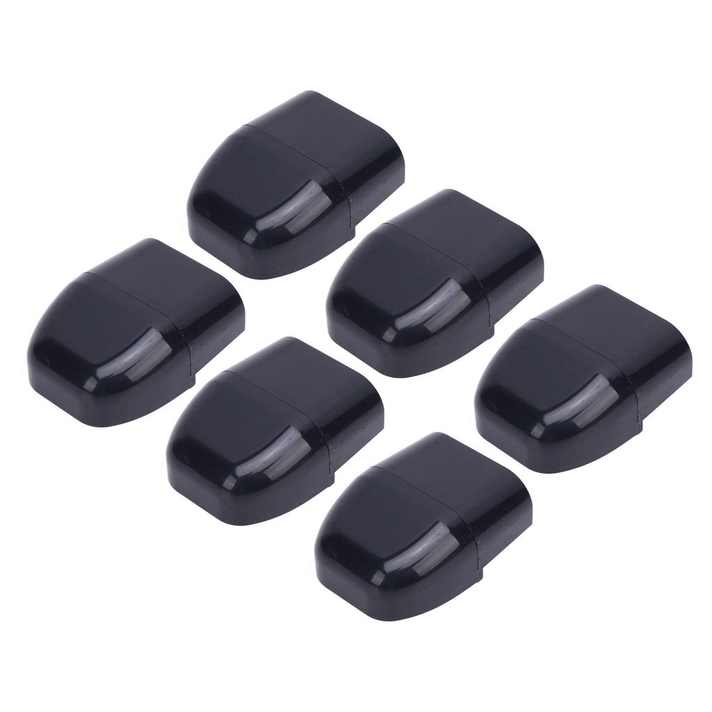 10pcs Car Deer Whistles Adhesive Vehicle Deer Warning Devices for Automotive Trucks Motorcycles Black