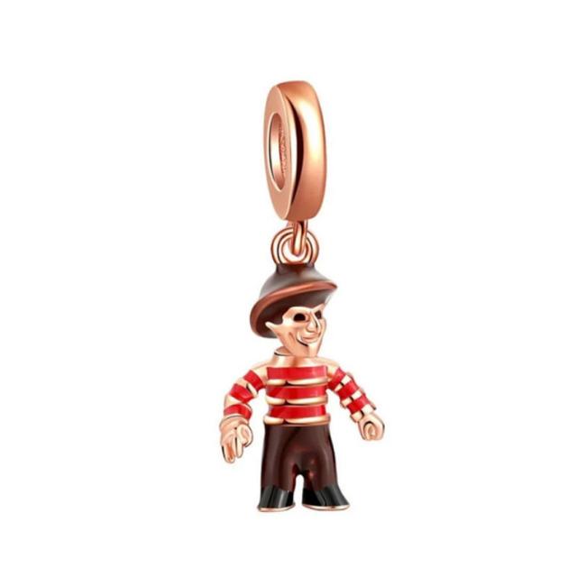 New 925 Silver Gold Plating Rabbit Cross Coffee Cup Pinecone Charms Beads Fit Original Bracelet Accessories For Women Gift