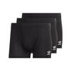 Originals Comfort Flex Хлопковые Трусы-Боксеры с 3 Полосками Мужское Нижнее Белье Черный GB0841