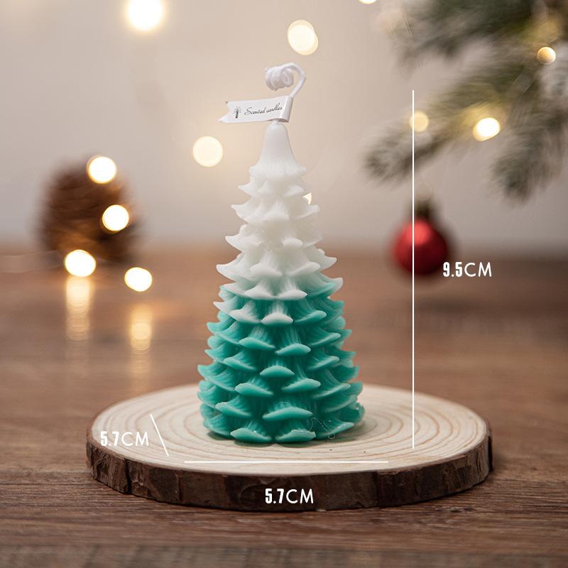Ins Christmas Tree Aromatherapy Candle Home Creative Styling Candle Souvenir Christmas Gift