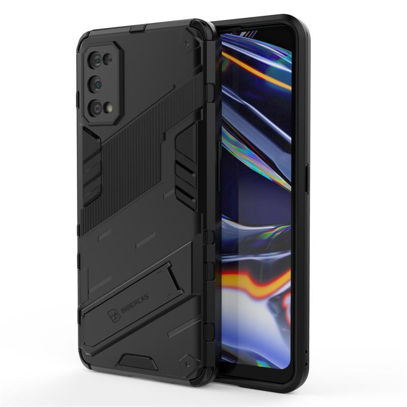 Phone Holder Case For Oppo Realme 7 Pro Case Hard Armor Full Cover For Oppo Realme 7 Pro Case For Realme 7 8 Pro GTNeo GT Master
