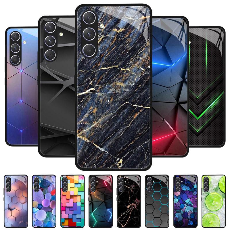 Чехол-накладка для Samsung Galaxy A17, чехол из закаленного стекла, жесткий противоударный бампер Coque для GALAXY A17 5G, защитный чехол A17 5G A 17
