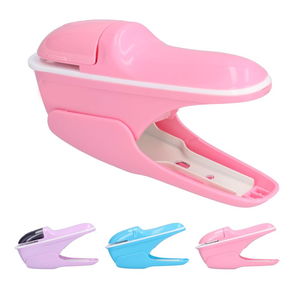 Степлер без скоб, безопасный, экологически чистый, ABS-степлер для офисных документов