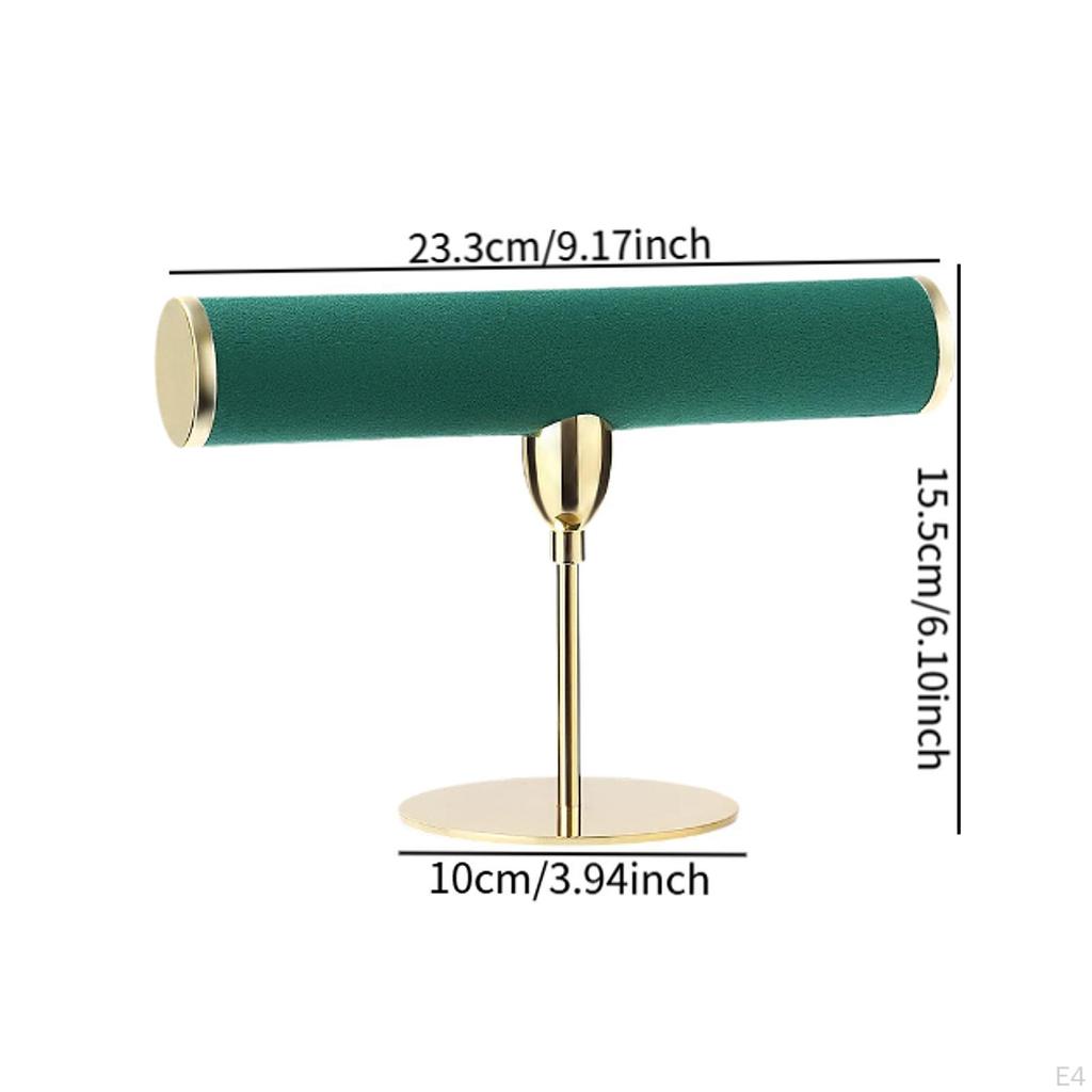 Подставка для браслетов Держатель для ожерелий Ювелирная башня Элегантная устойчивая основа Стойка