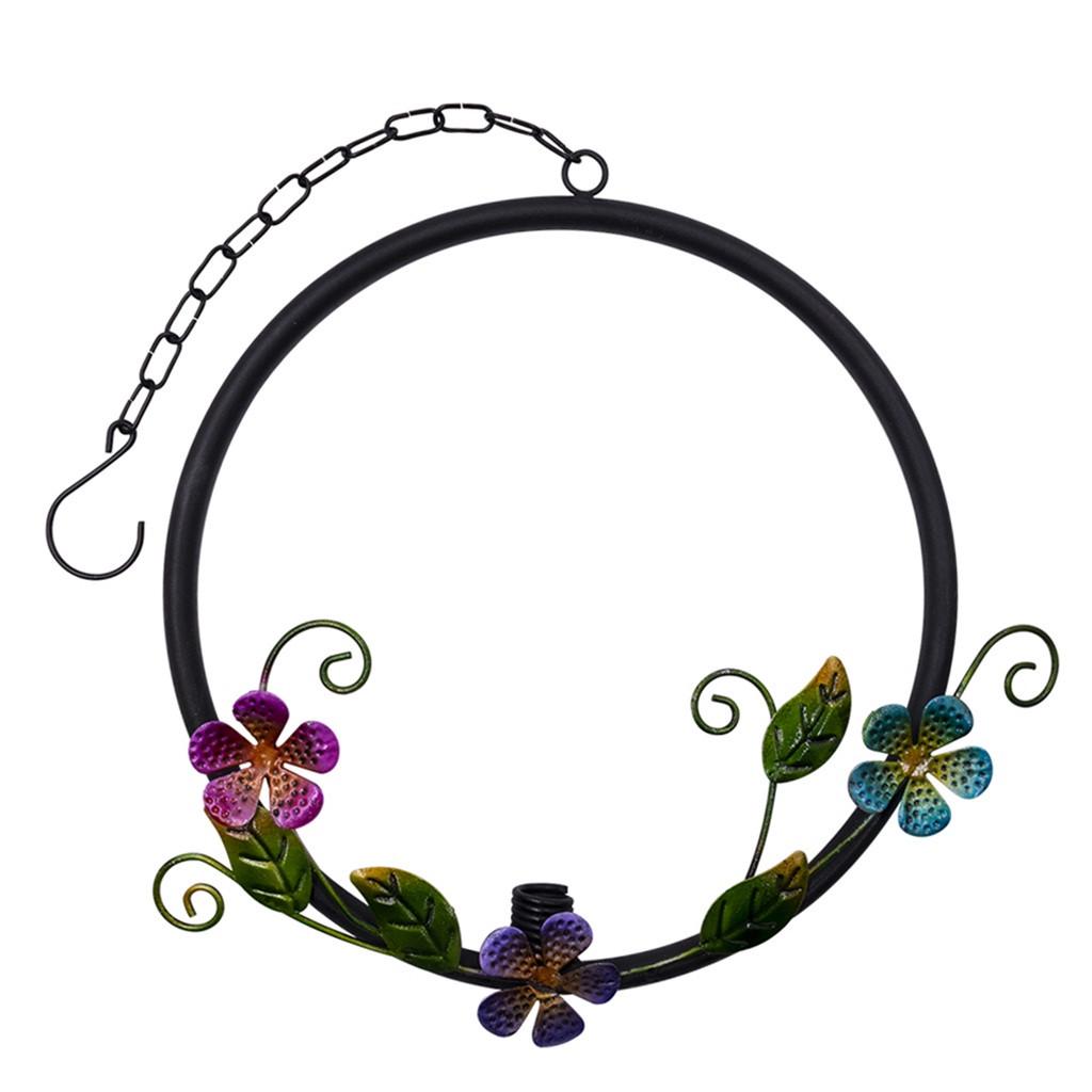 Новая солнечная смола Сова из кованого железа перезвон ветра свет садовое украшение Рождественский подарок